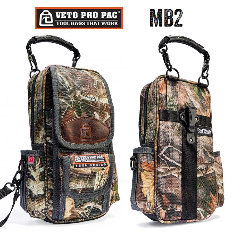 Veto Pro Pac MB2 Camo Tech Series Tall Signal Level Meter Bag Tool Pouch Storage eBay